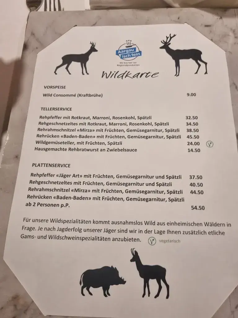 Restaurant Traube restaurant in Küttigen