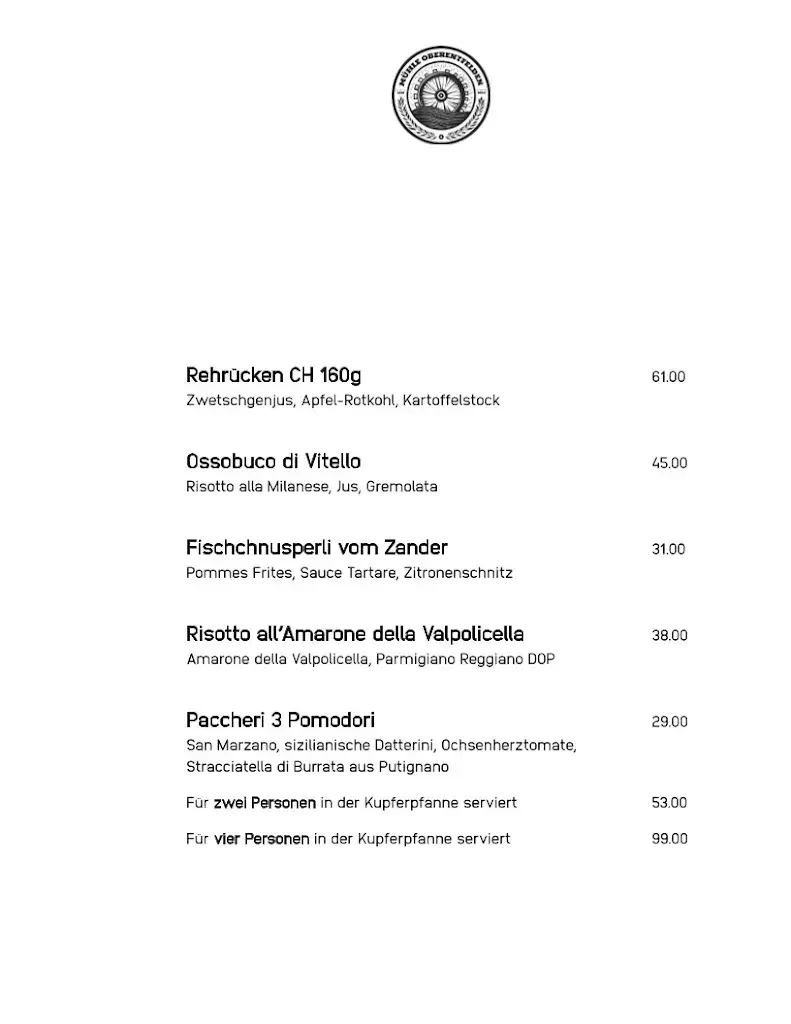 Menu_Restaurant Mühle Oberentfelden_Oberentfelden_image_2