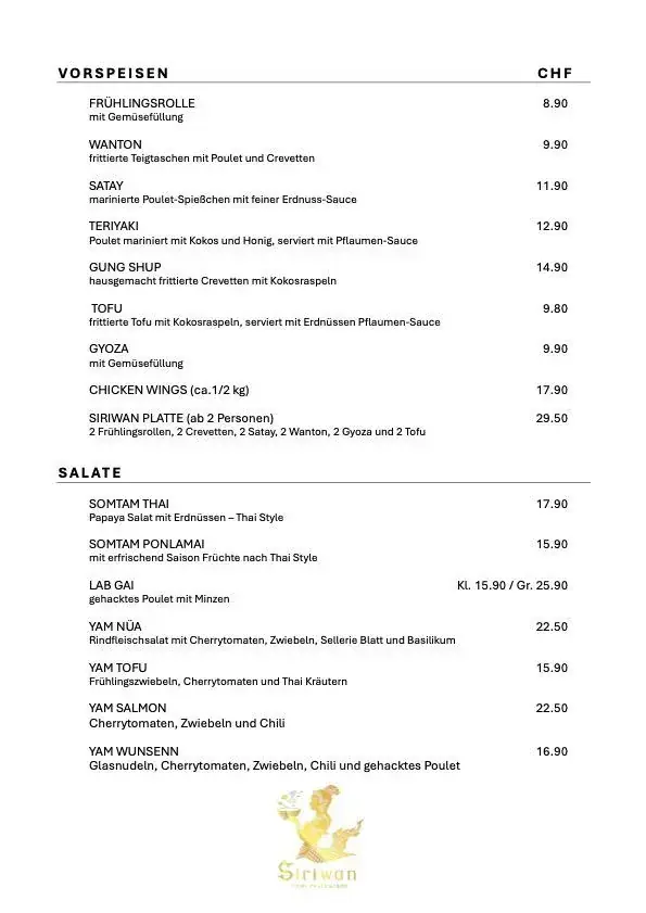 Menu_Siriwan Thai Restaurant_Husmatt 4 5405 Dättwil_image_2
