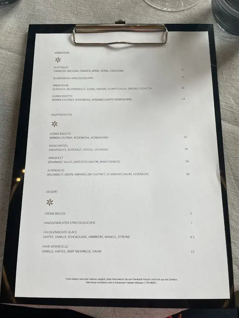 Fahr Restaurant in Künten