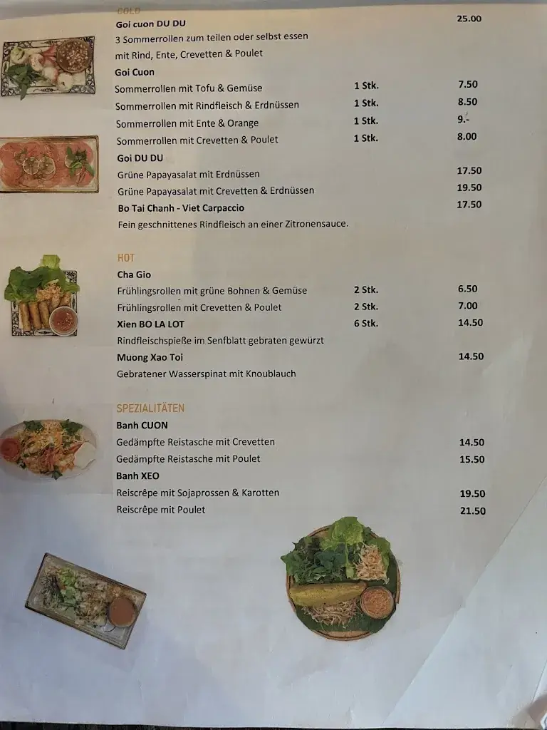 Menu_Du Du Vietnamese Restaurant_Dietikon_image_1