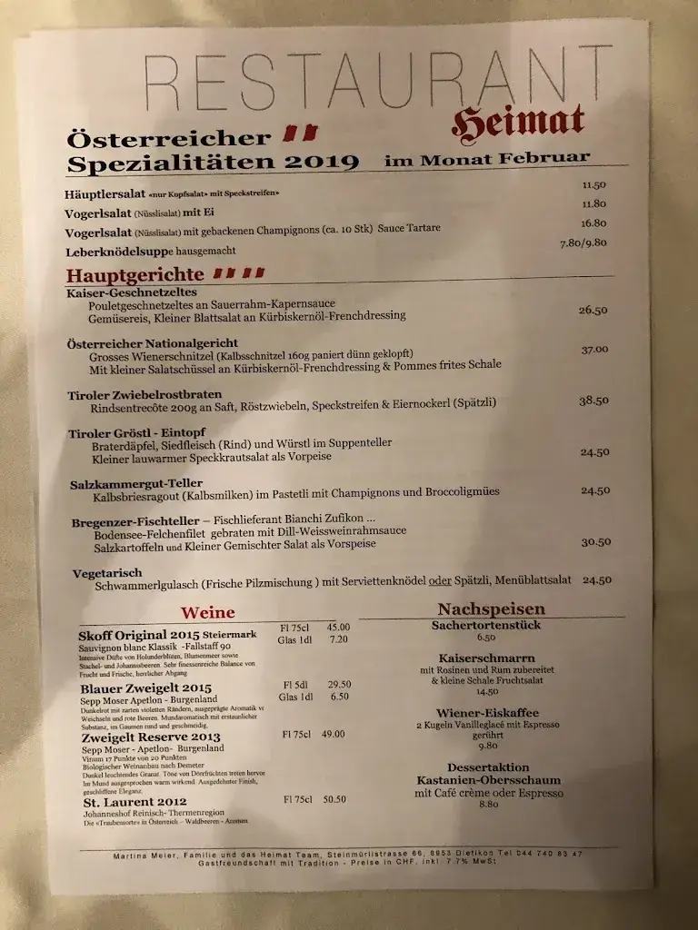Menu_Restaurant Heimat_Dietikon_image_2