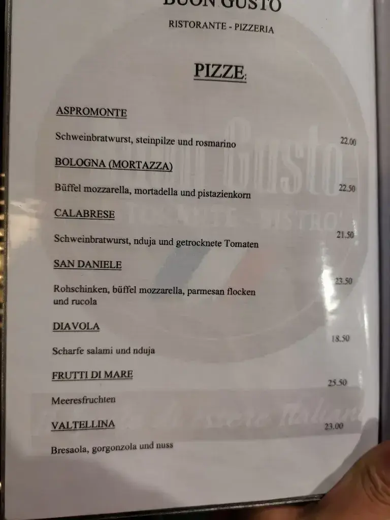 Buongusto Ristorante Pizzeria_Dietikon_menu_image_1