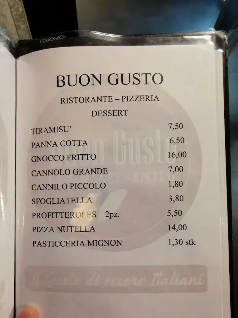 Menu_Buongusto Ristorante Pizzeria_Dietikon_image_2