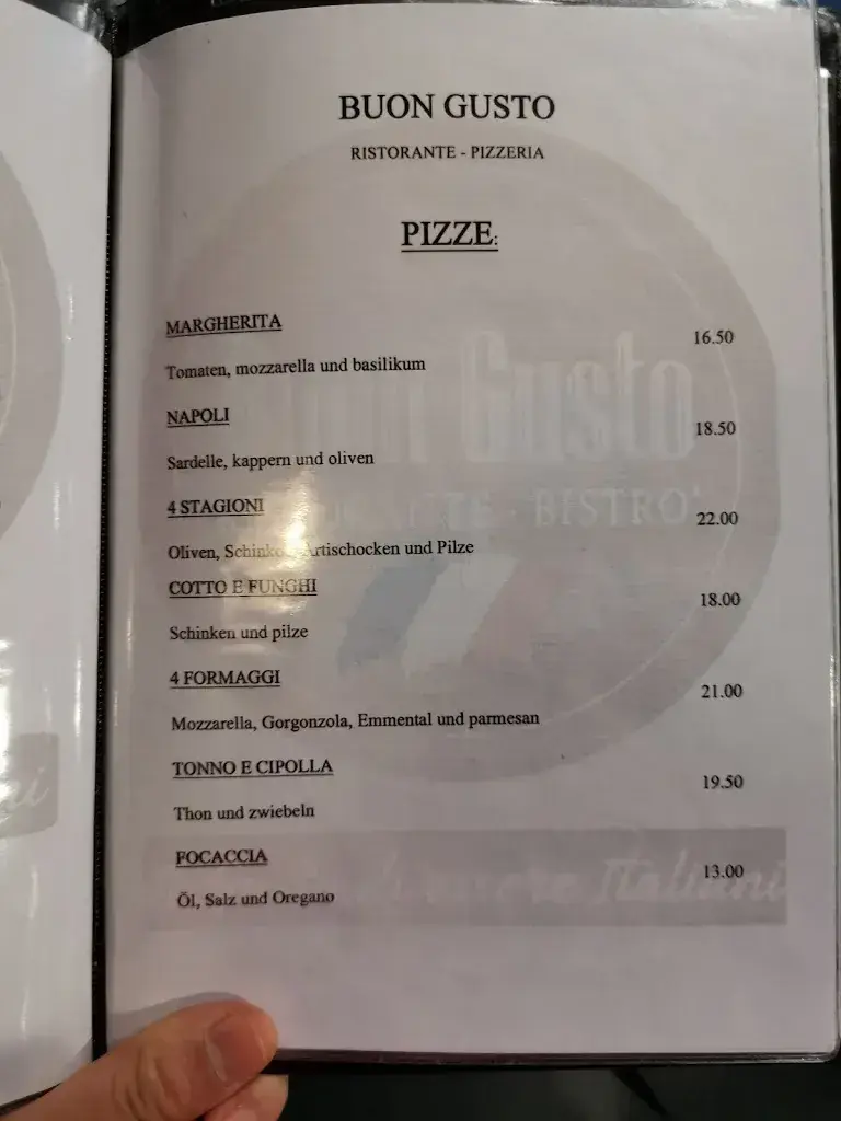 Menu_Buongusto Ristorante Pizzeria_Dietikon_image_3