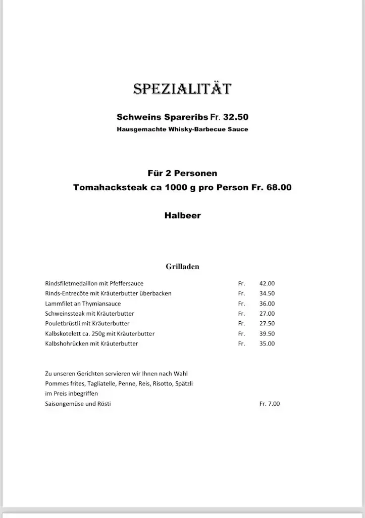 Menu_Restaurant Santos Neuenhof_Neuenhof_immagine_3