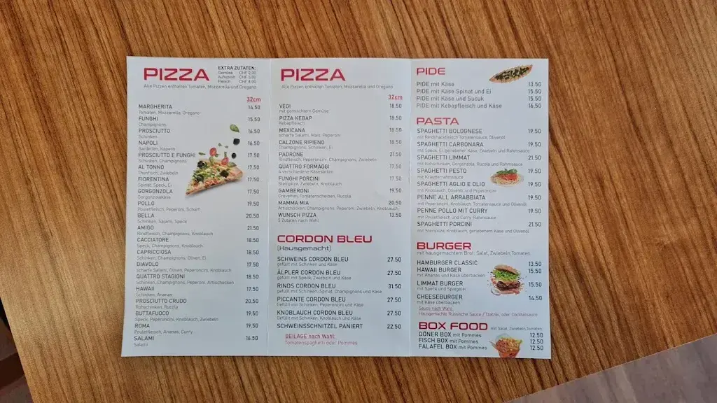 Pizzeria an der Limmat Neuenhof ristorante a Neuenhof