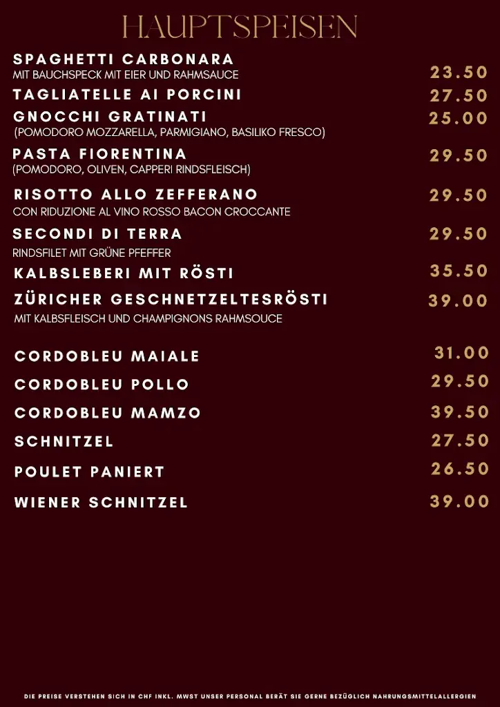 Menu_Restaurant & Bar Bahnhöfli_Mellingen_immagine_4