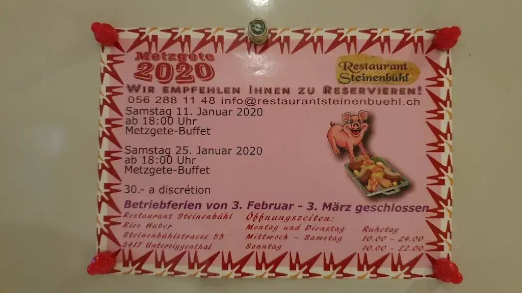 Menu_Rico & Viviane Huber Restaurant Steinenbühl_Untersiggenthal_image_2