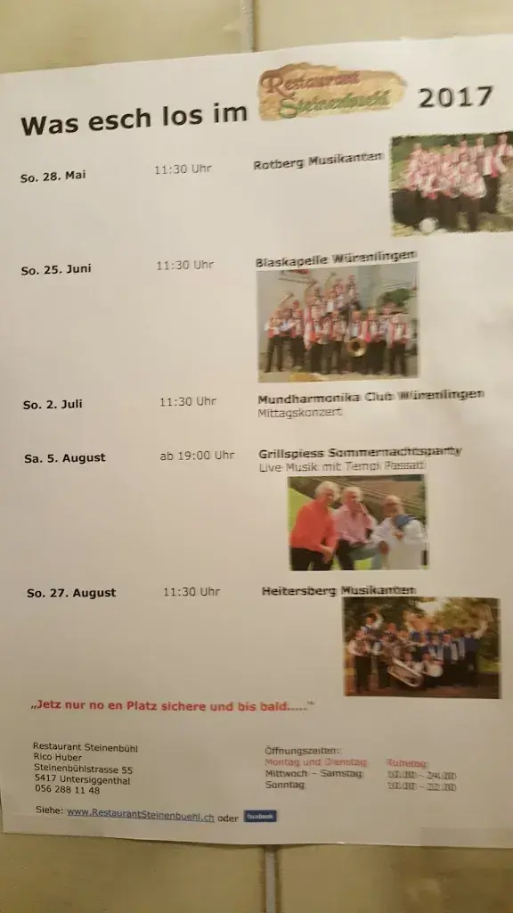 Menu_Rico & Viviane Huber Restaurant Steinenbühl_Untersiggenthal_image_3