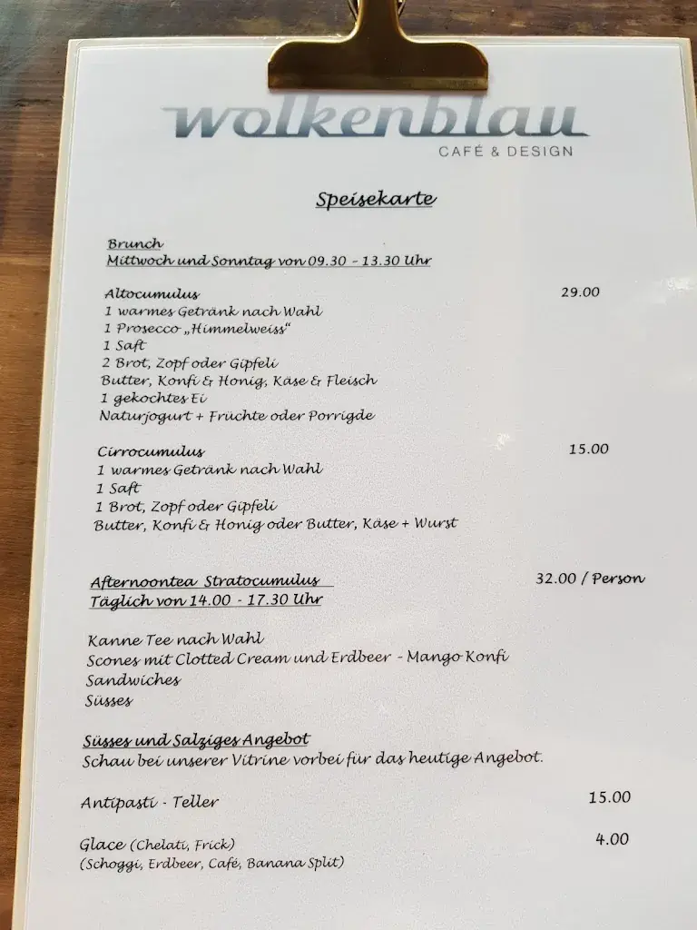 Wolkenblau Café & Design ristorante a Untersiggenthal