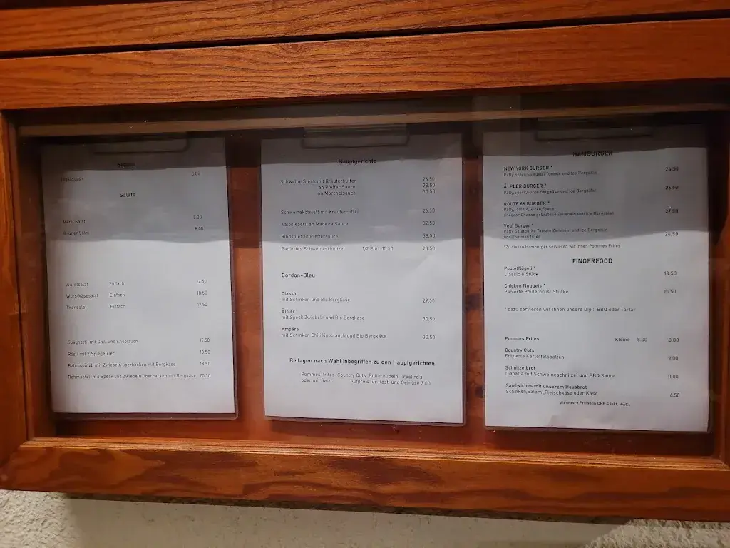 Menu_Restaurant Bistro Ampère_Ehrendingen_imagen_1