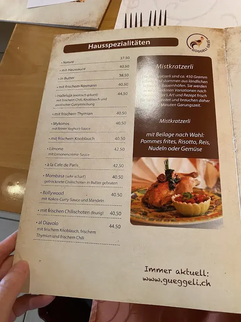 Menu_Güggeli Oase-Restaurant Hirschen_Oberwil-Lieli_image_2