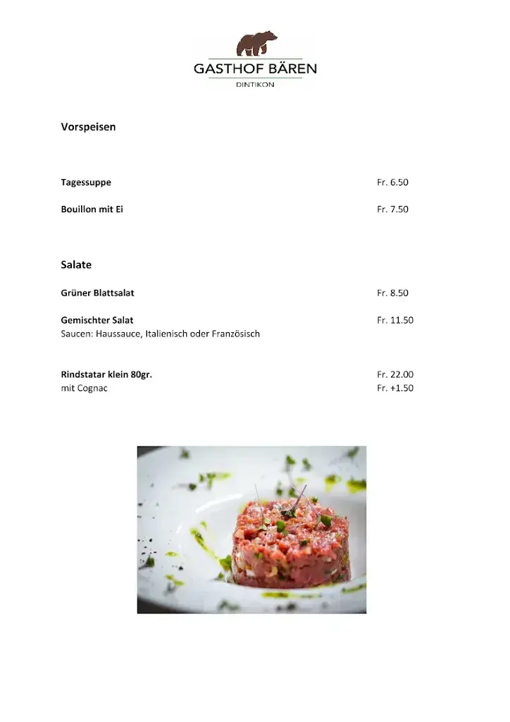 Menu_Gasthof Bären Dintikon_Dintikon_image_4