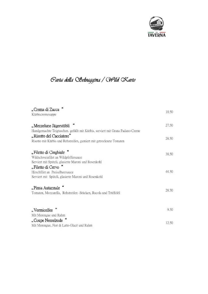 Menu_La Taverna_Hendschiken_image_4