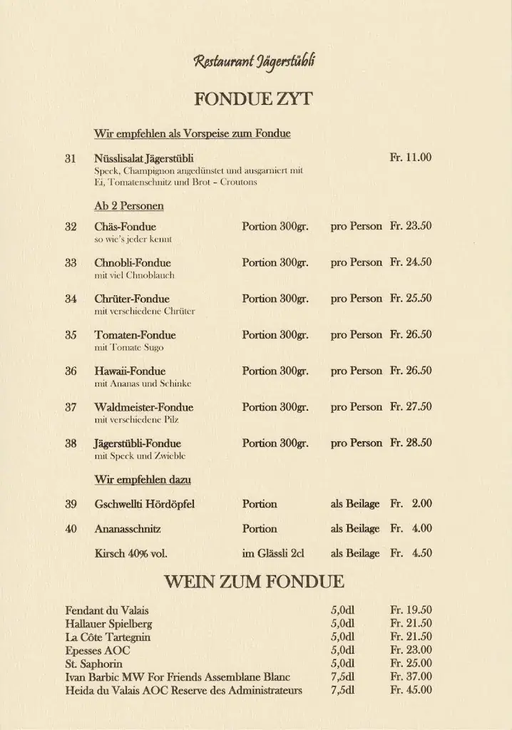 Menu_Restaurant Jägerstübli_Hendschiken_image_2