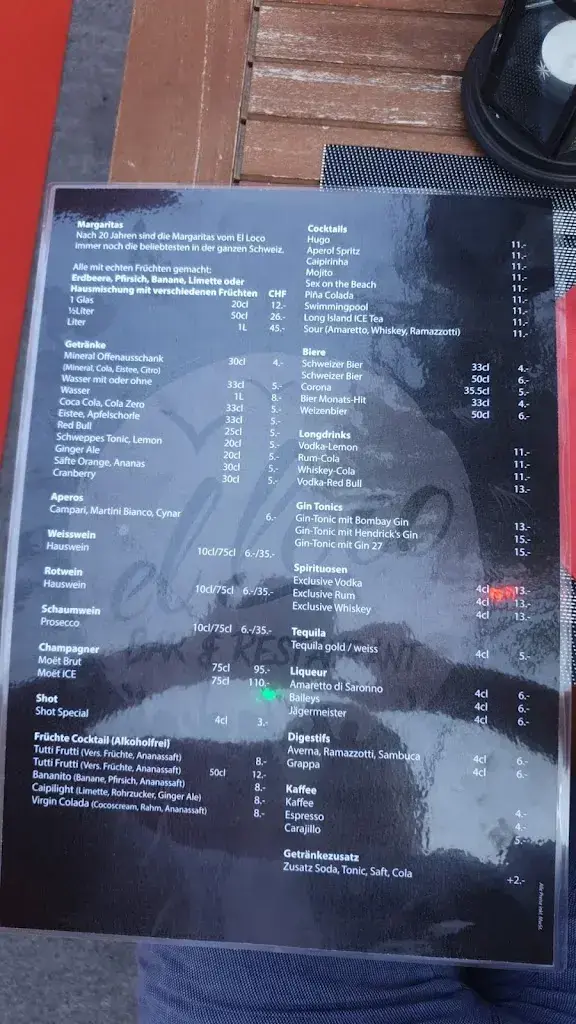 Restaurant El Loco_Hendschiken_menu_image_1