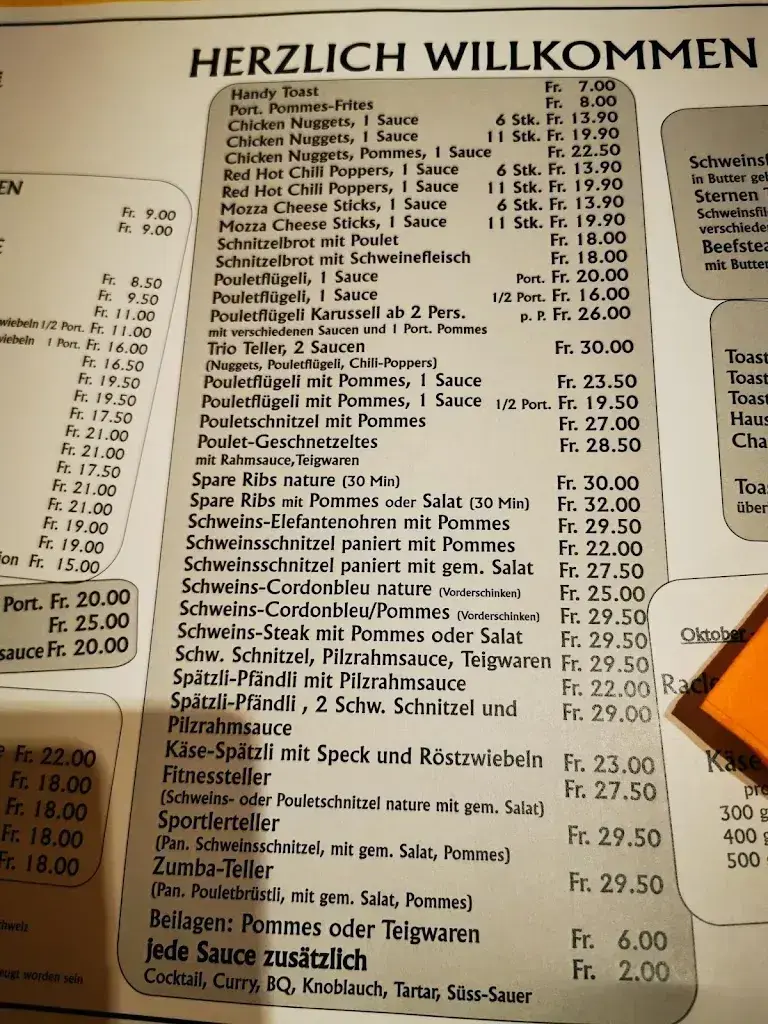 Menu_Restaurant Big Sterne_Hausen_immagine_4