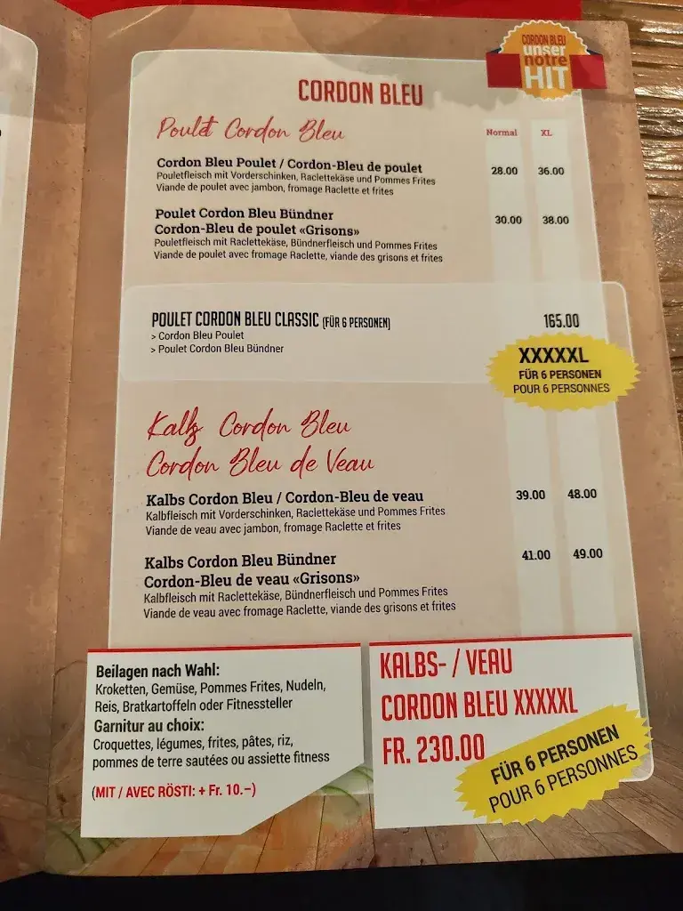 Menu_Cordon Bleu House_Biel_image_4