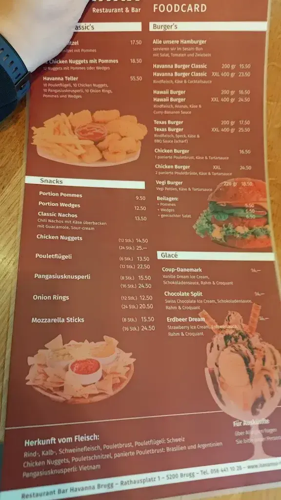 Menu_Havanna Brugg GmbH_Brugg_image_3