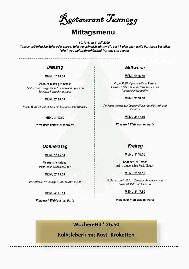Menü_Restaurant Tannegg_Riniken_Bild_4