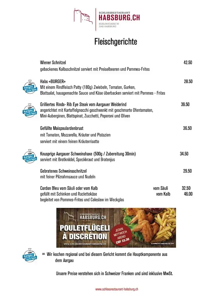 Schlossrestaurant Habsburg_Habsburg_menu_image_1