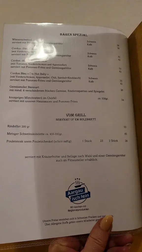 Gasthof Bären Zetzwil_Zetzwil_menu_image_1