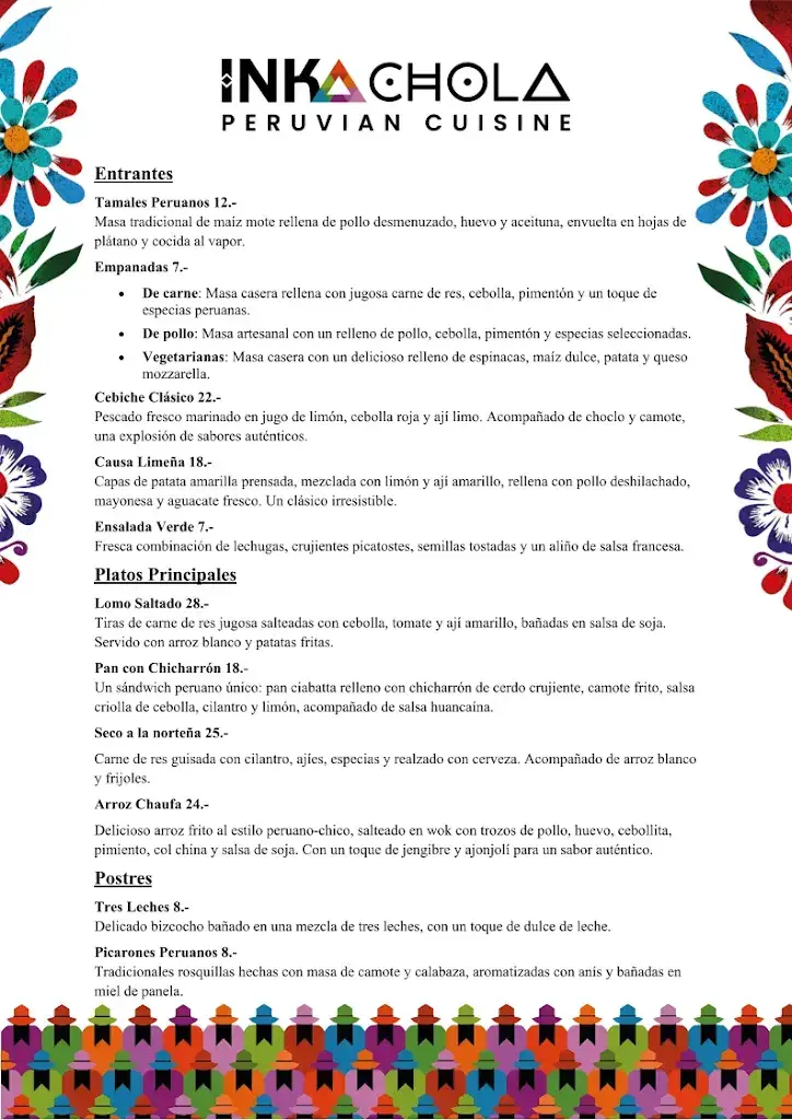 Menu_INKA CHOLA - RESTAURANT_Biel_image_2