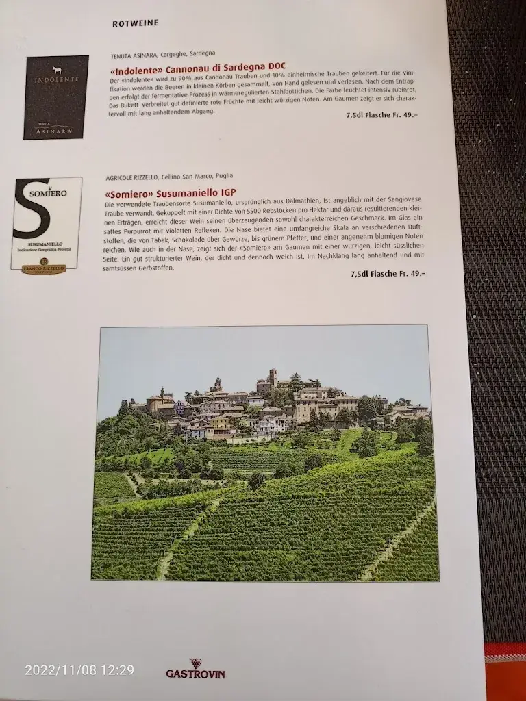 La Perla Del Sud restaurant à Zürich