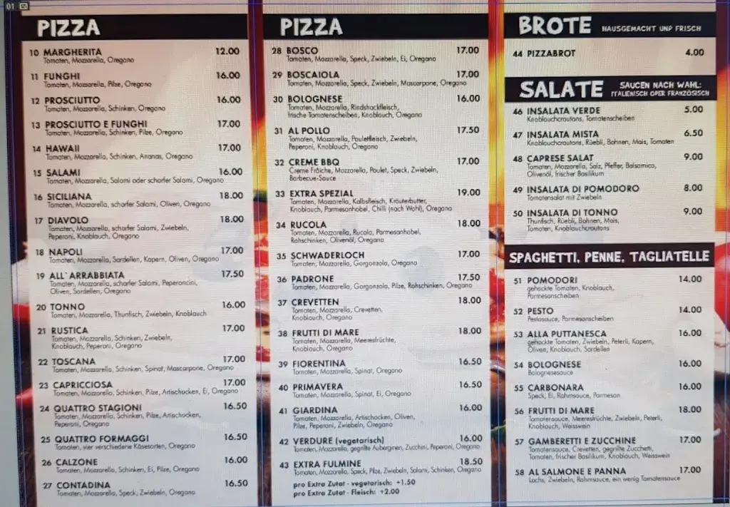 Mistery Pizza restaurant à Schwaderloch