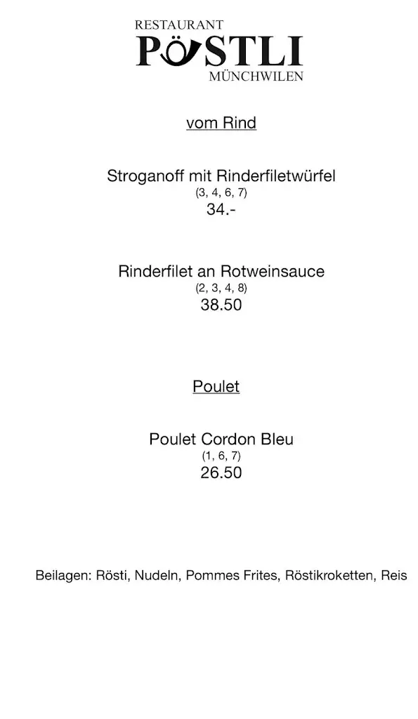 Restaurant Pöstli, Münchwilen AG_Münchwilen_menu_image_1