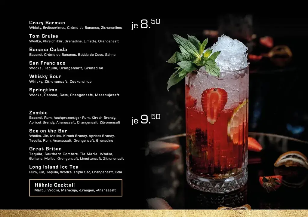 Menü_Bistro Bar Hähnle - Laufenburg_Germany_Bild_2