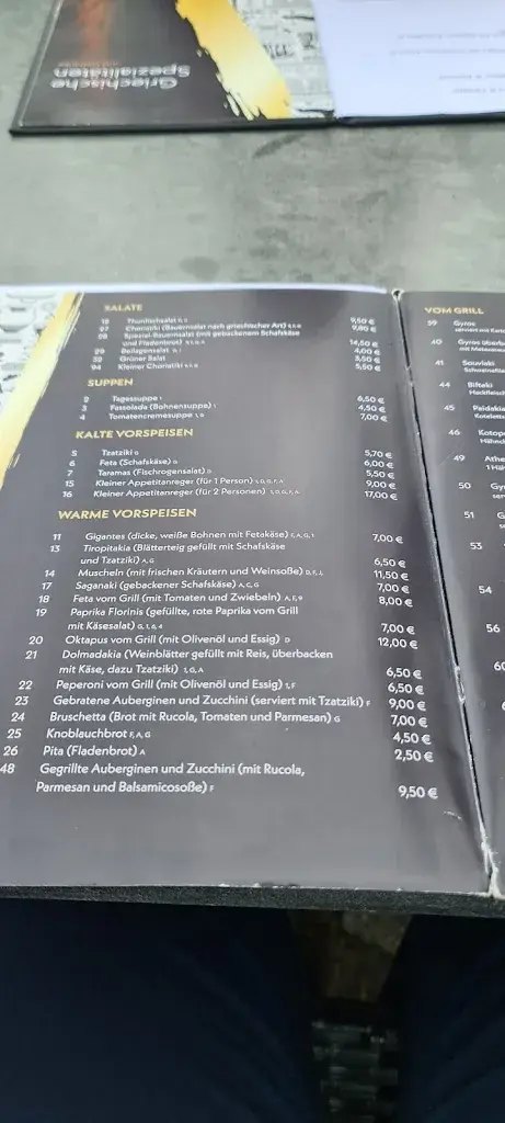 Menu_Restaurant Athen_Germany_imagen_4