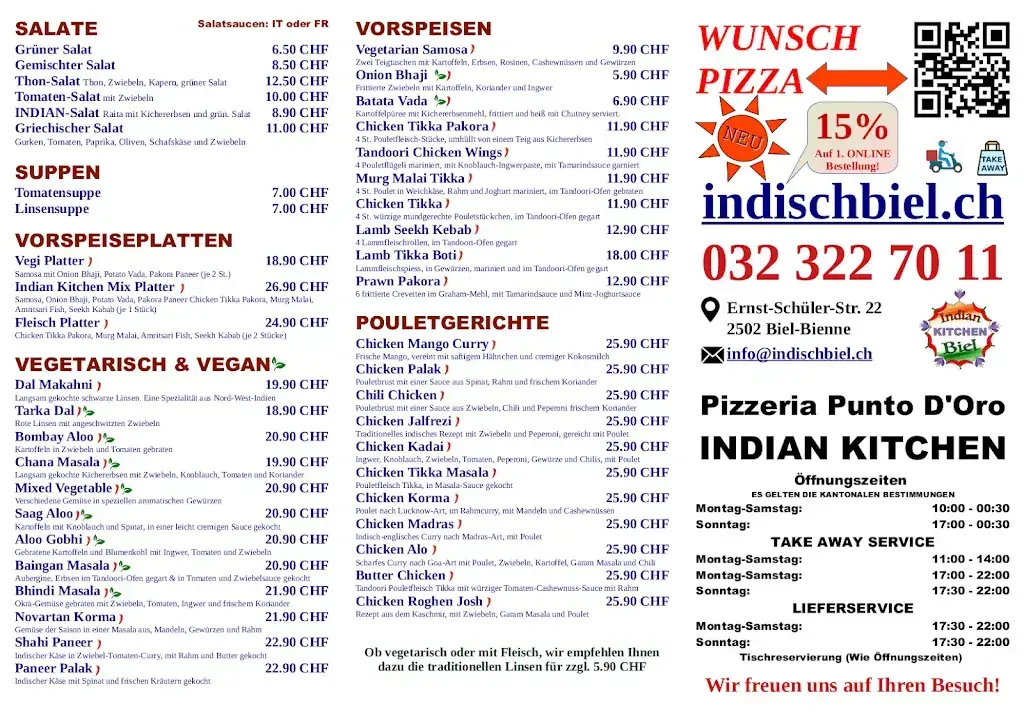 Menu_Indian Kitchen Biel_Biel_image_3
