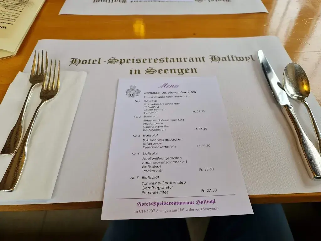 Menu_Hotel-Speiserestaurant Hallwyl AG_Seengen_image_3