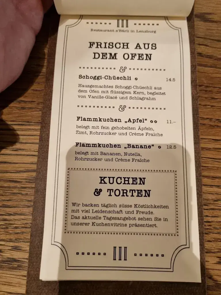 Menu_Restaurant s'Bärli_Lenzburg_image_2