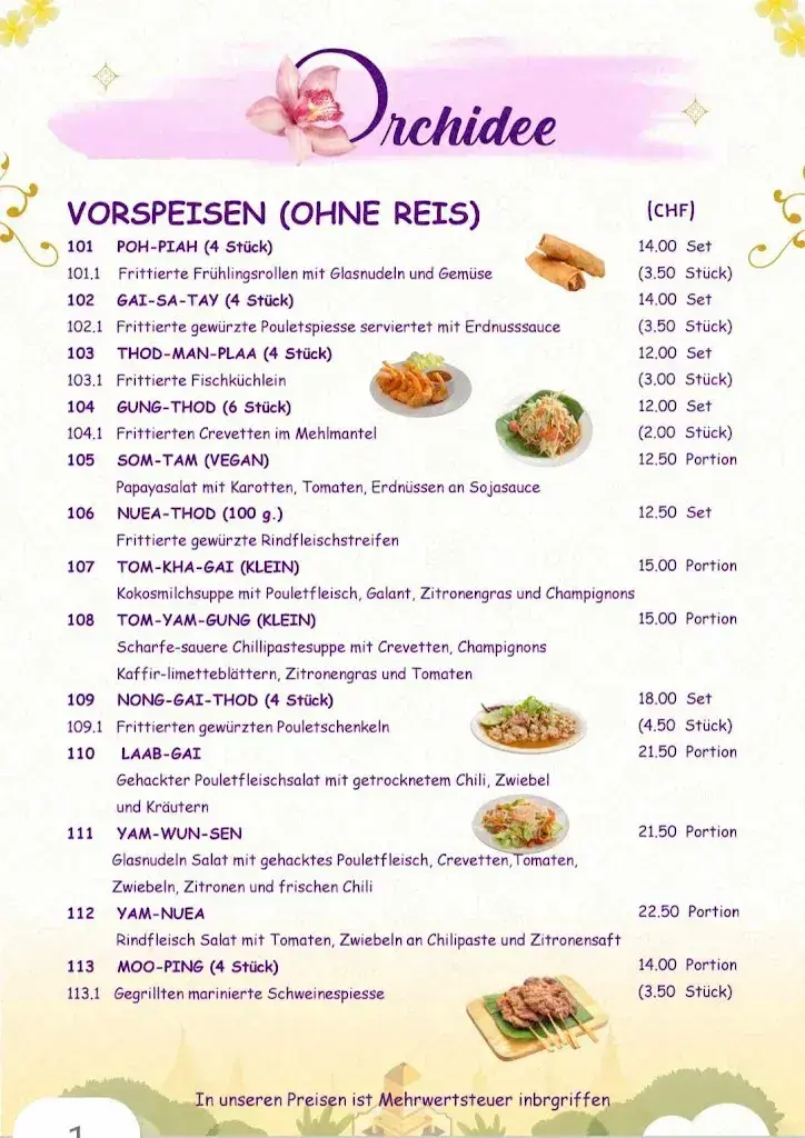 Thai Restaurant ZabJeed restaurant à Auw