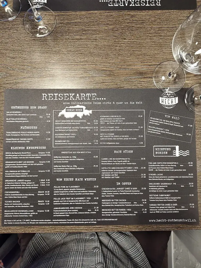 Menu_Restaurant Hecht - chrüz & quer_Rottenschwil_image_3