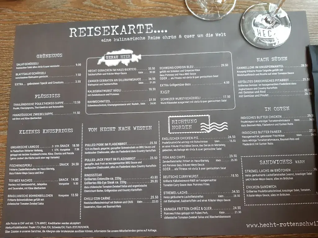 Menu_Restaurant Hecht - chrüz & quer_Rottenschwil_image_4