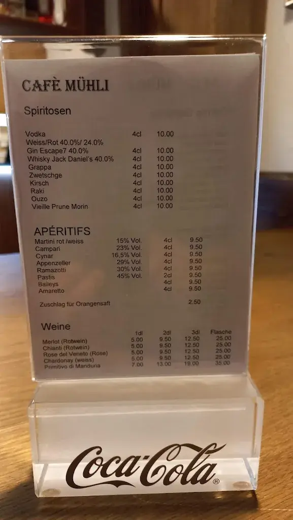 Café Muhli restaurant à Burgdorf