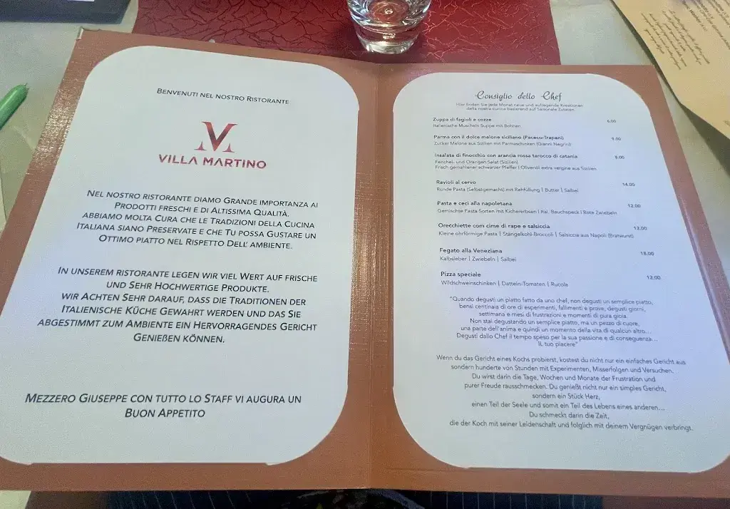 Ristorante Villa Martino Bad-Säckingen_Germany_menu_image_1