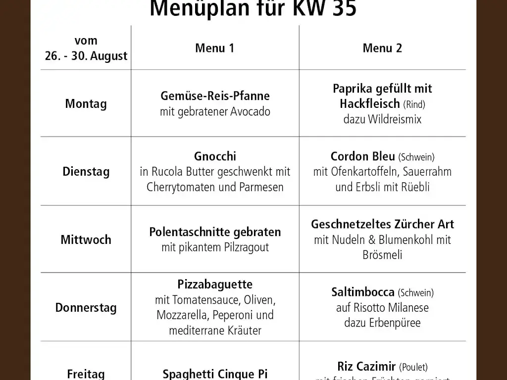 Menu_Beck Maier - Café Restaurant Bäckerei Möhlin_Möhlin_image_4
