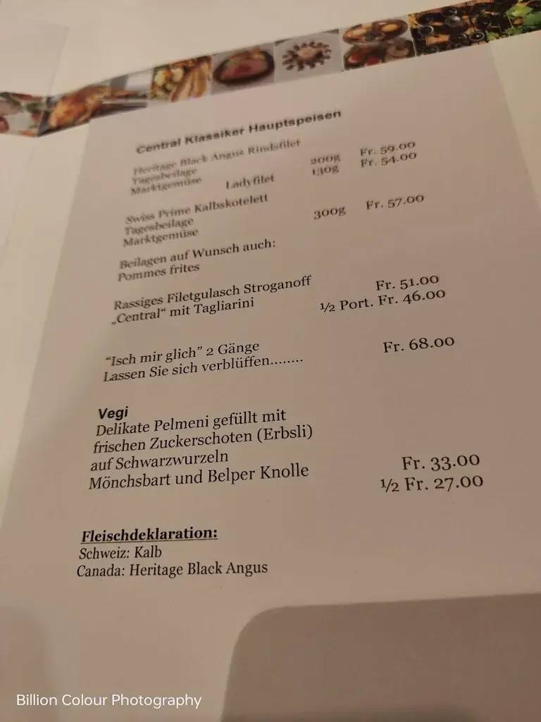 Restaurant Central_Safenwil_menu_image_1