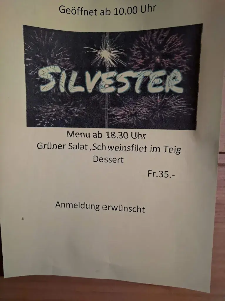 Jimmy's Bäsebeiz ristorante a Kirchleerau