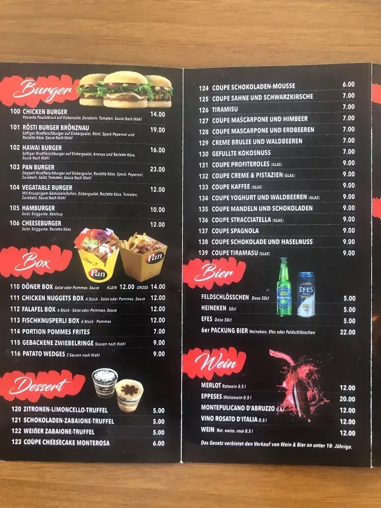 Menu_Pan Café Restaurant_Brittnau_image_2