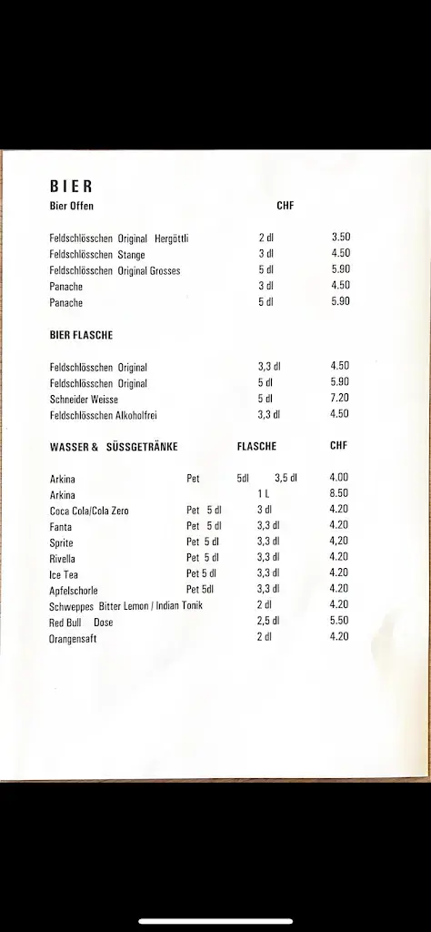Menu_Restaurant Pizzeria Fridau_Murgenthal_immagine_2