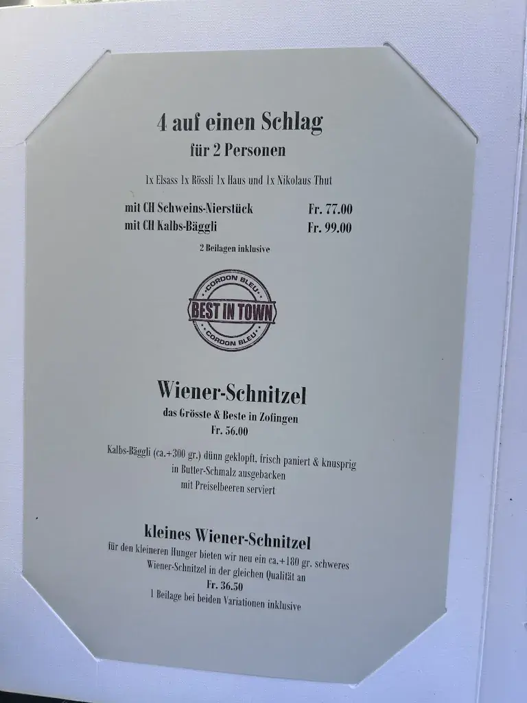 Menu_Le cheval blanc_Zofingen_image_4