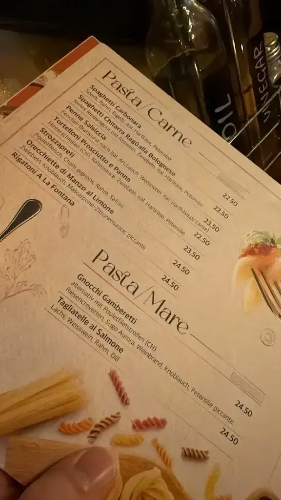 Menu_Trattoria La Fontana_Zofingen_image_4