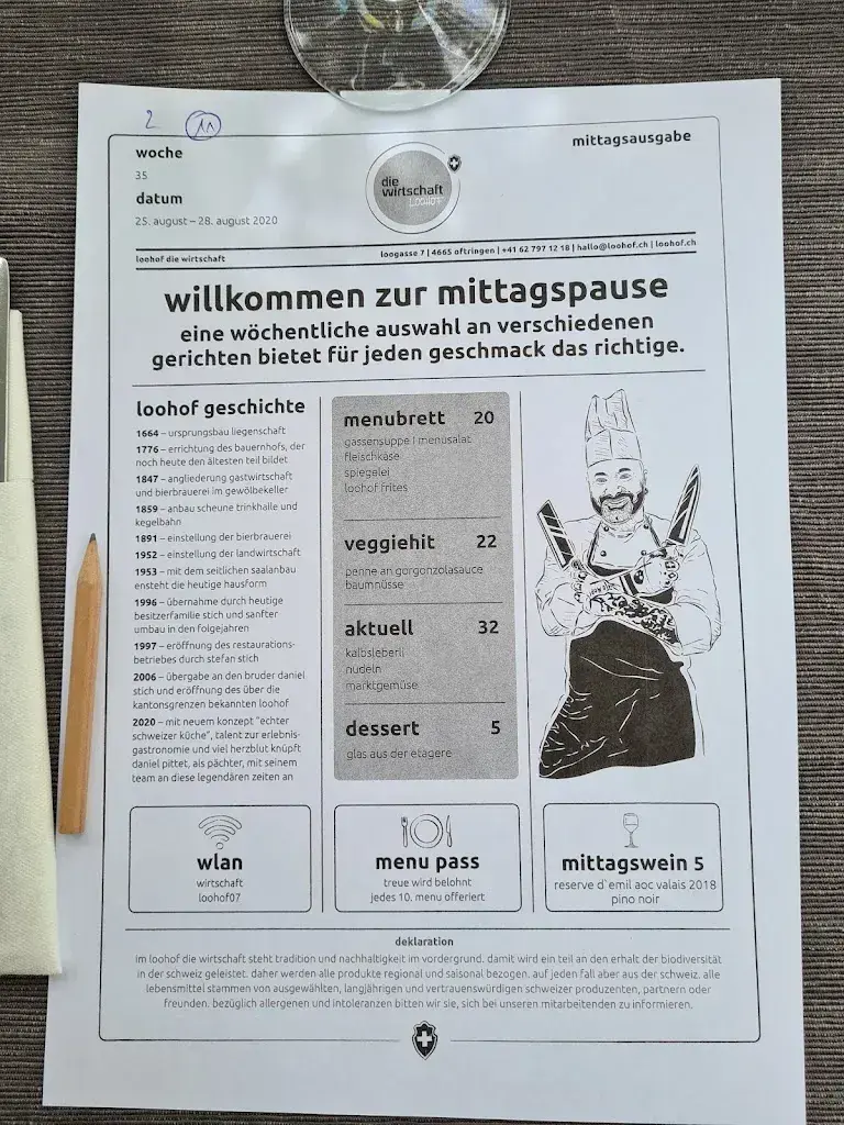 La Fiesta – Loohof restaurant in Oftringen