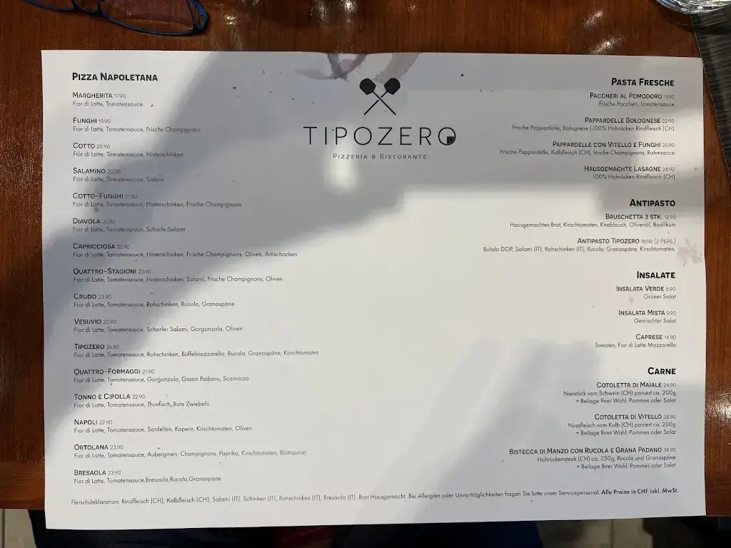 Restaurant Tipozero_Oftringen_menu_image_1
